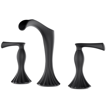 Pfister Pfister Rhen 8" Wdsd Lavatory, Metal Pop-Up, Quick Connect Hose MB LG49-RH1B